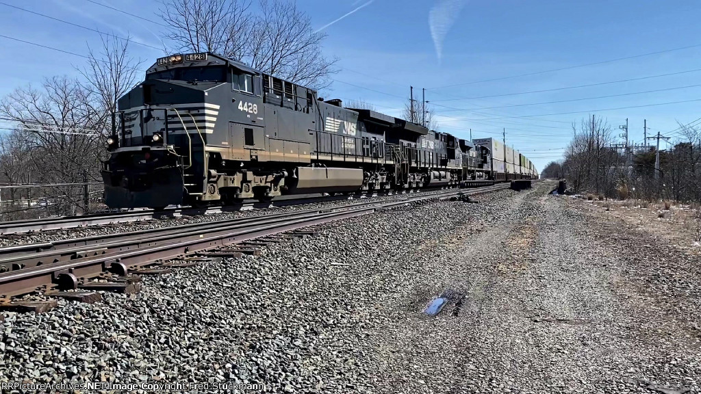 NS 4428 leads west.